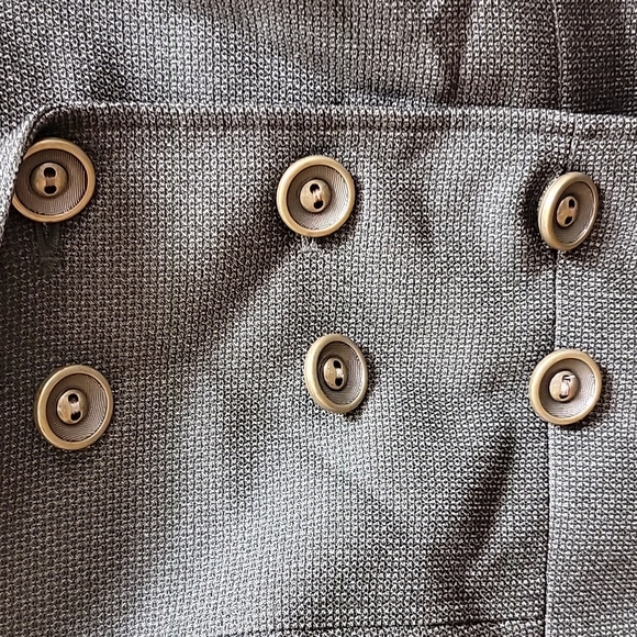 Le Suit blazer size 14 black and light brown mixed color - Picture 4 of 5